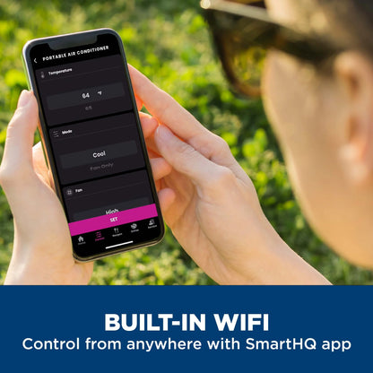 10500 BTU 3-In-1 Portable Air Conditioner for 450 Sq Ft with Included Remote