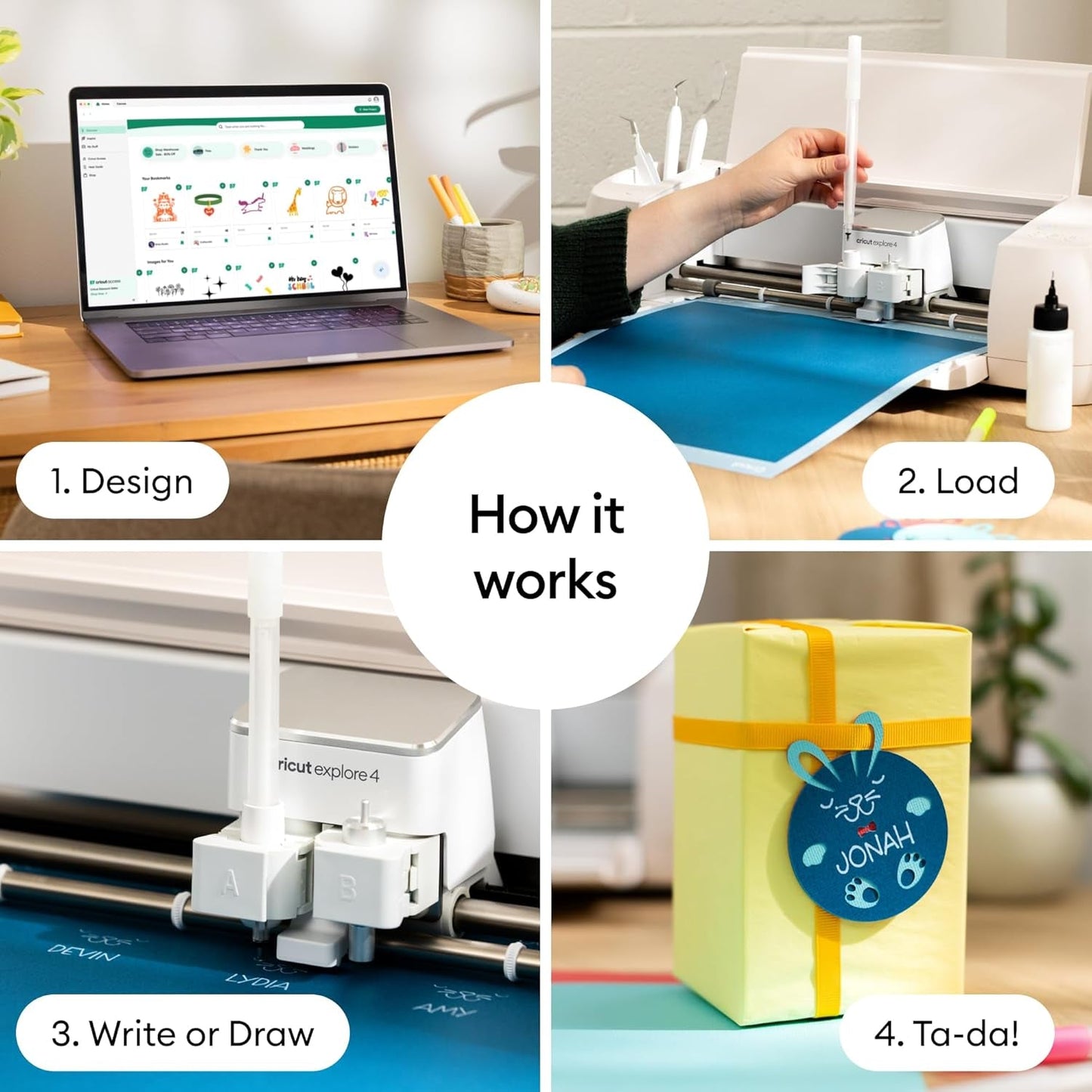 Cricut® Acrylic Gel Pens Set, 1.0 Mm (6 Ct) - for Use with Maker, Explore, & Venture Machines