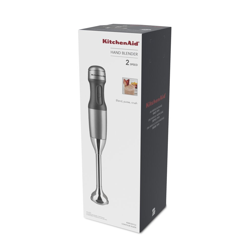 2 Speed Contour Silver Hand Blender