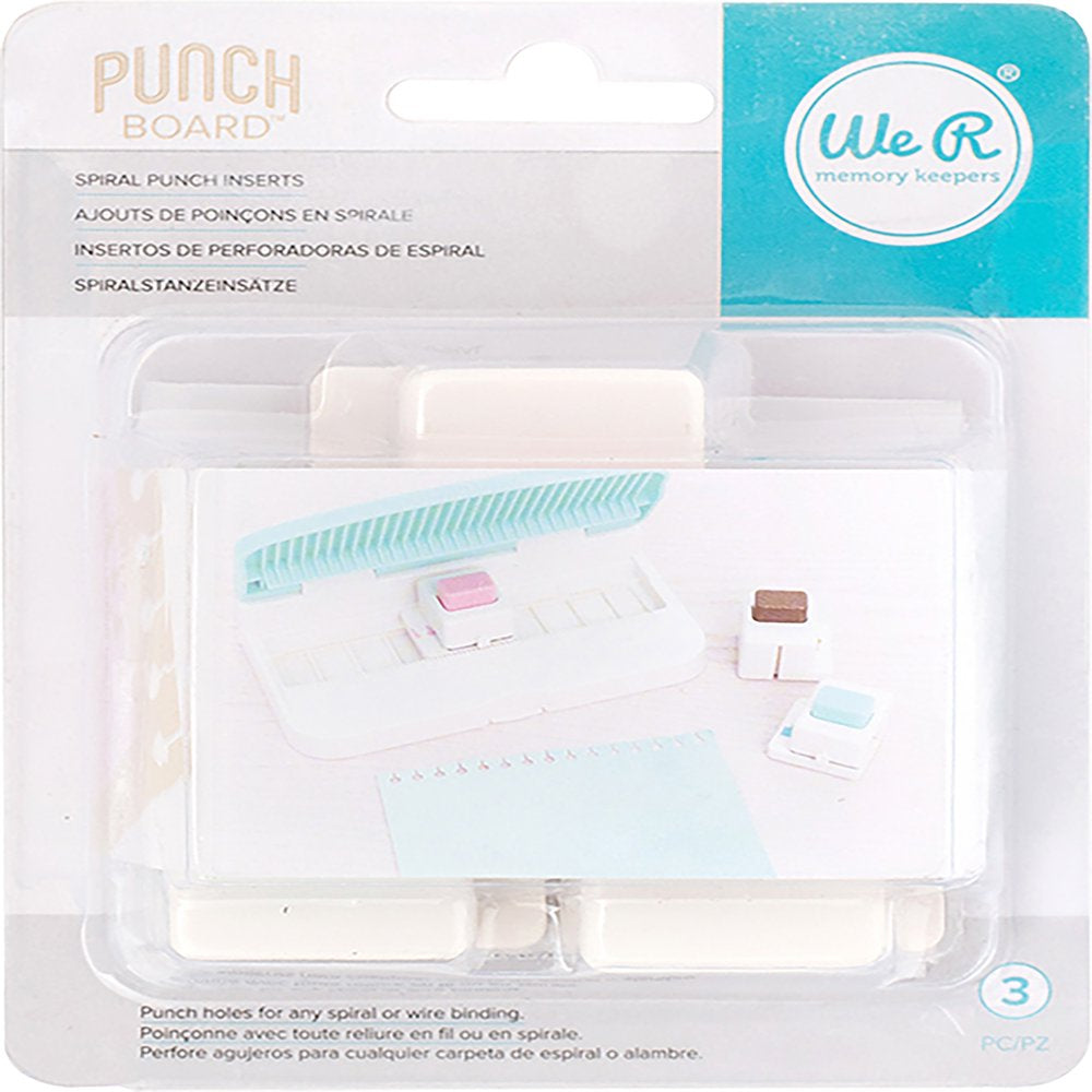 We R Spiral Punch Inserts 3/Pkg