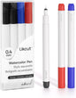 Fine Point Pens 0.4Mm, 4-Pack Watercolor Pens for Mini Vinyl Cutter Machine S501, 3-Color Set for Writing, Drawing and DIY Craft Projects
