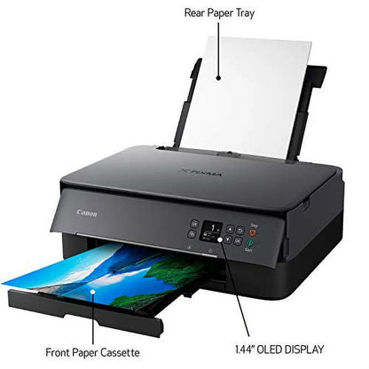 Canon PIXMA Ts6420A All-In-One Wireless Inkjet Printer [Print,Copy,Scan], Black