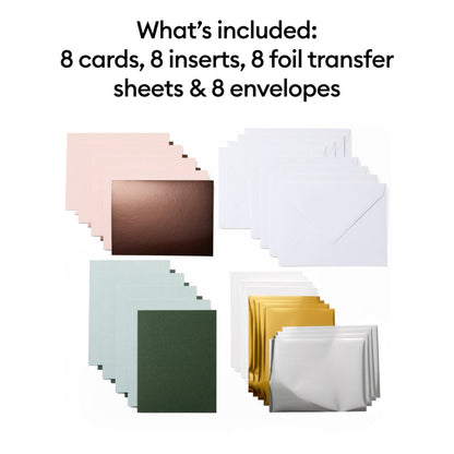 Joy™ Foil Transfer Insert Cards, Forest Grove Sampler - A6