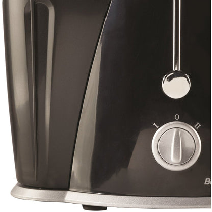 Brentwood 2 Speed 400W Juice Extractor with Graduated Jar in Black