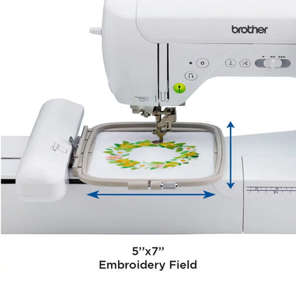 Brother SE2000 Embroidery & Sewing Machine Bundle W/ Silhouette Cameo 5 Alpha