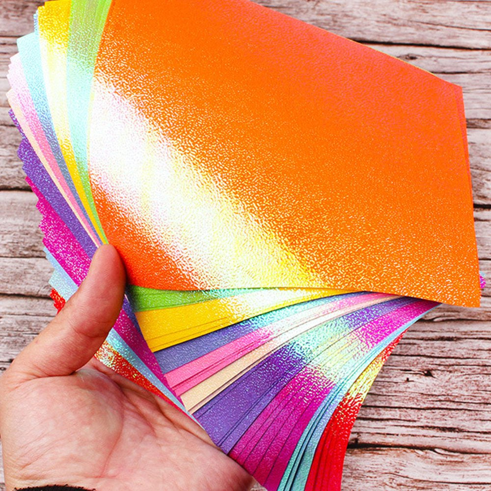 Glitter Paper Cardstock Stockcraft Sheets Scrapbook A4 Pape Gold Silver Rainbow Sparkly