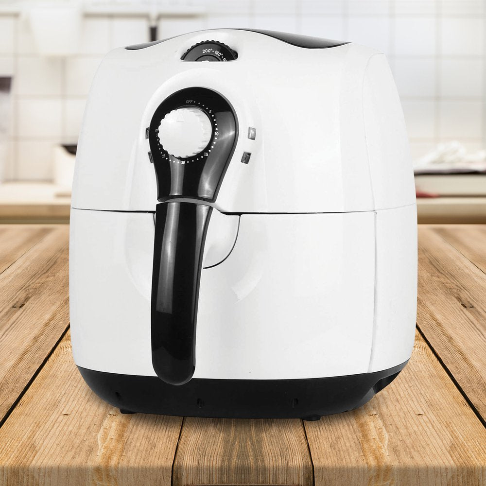 3.7-Quart Electric Air Fryer - White