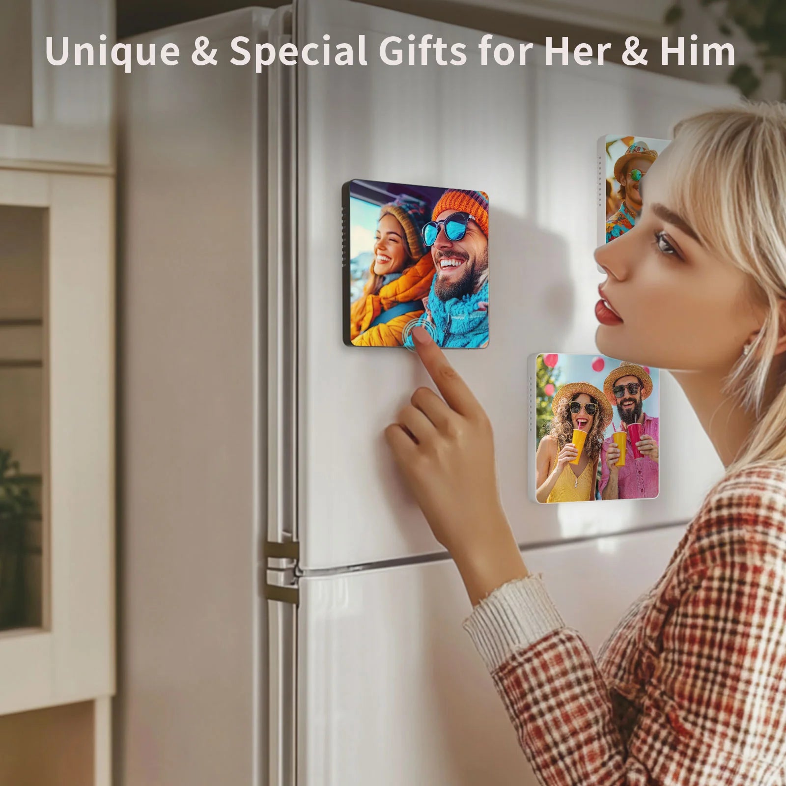 Sublimation Music Fridge Magnets Blanks 3.93" Bulk (White or Black) 2 Pack
