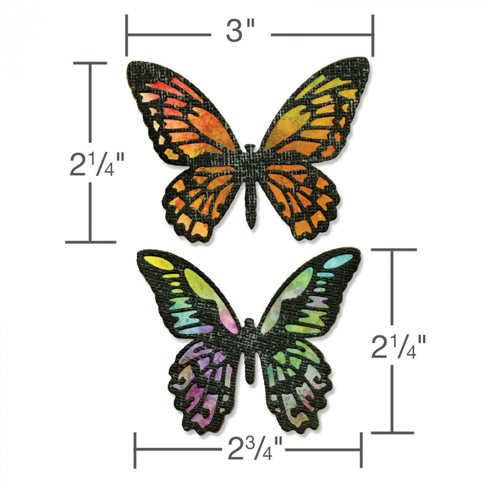 Thinlits Dies - Detailed Butterflies by Tim Holtz