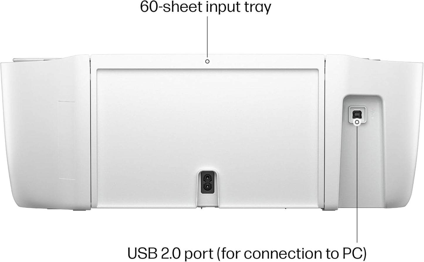 HP Deskjet 2855E Wireless All-In-One Color Inkjet Printer, Scanner, Copier, Best-For-Home, 3 Month Instant Ink Trial Included. This Printer Is Only 2.4 Ghz Capable. (588S5A)