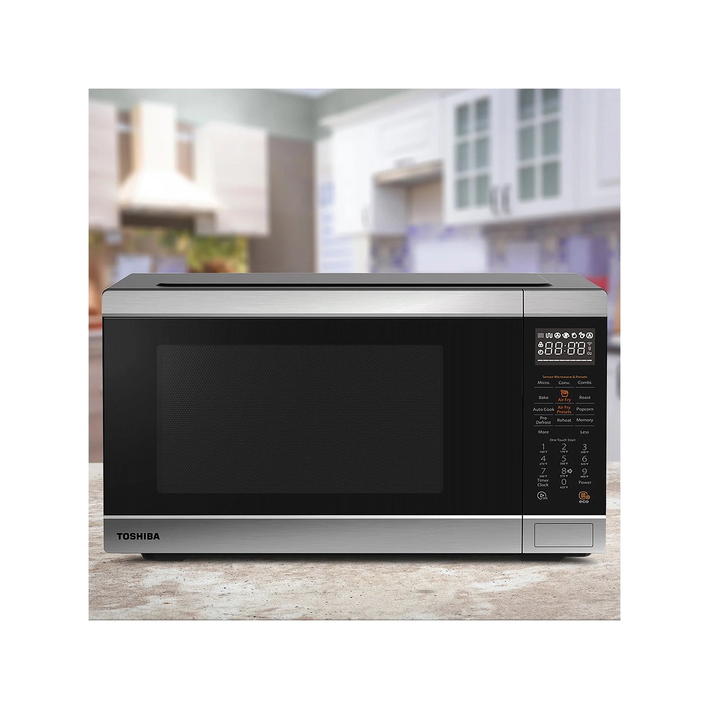 1.2 Cu. Ft. Stainless Steel Microwave with Air Fryer