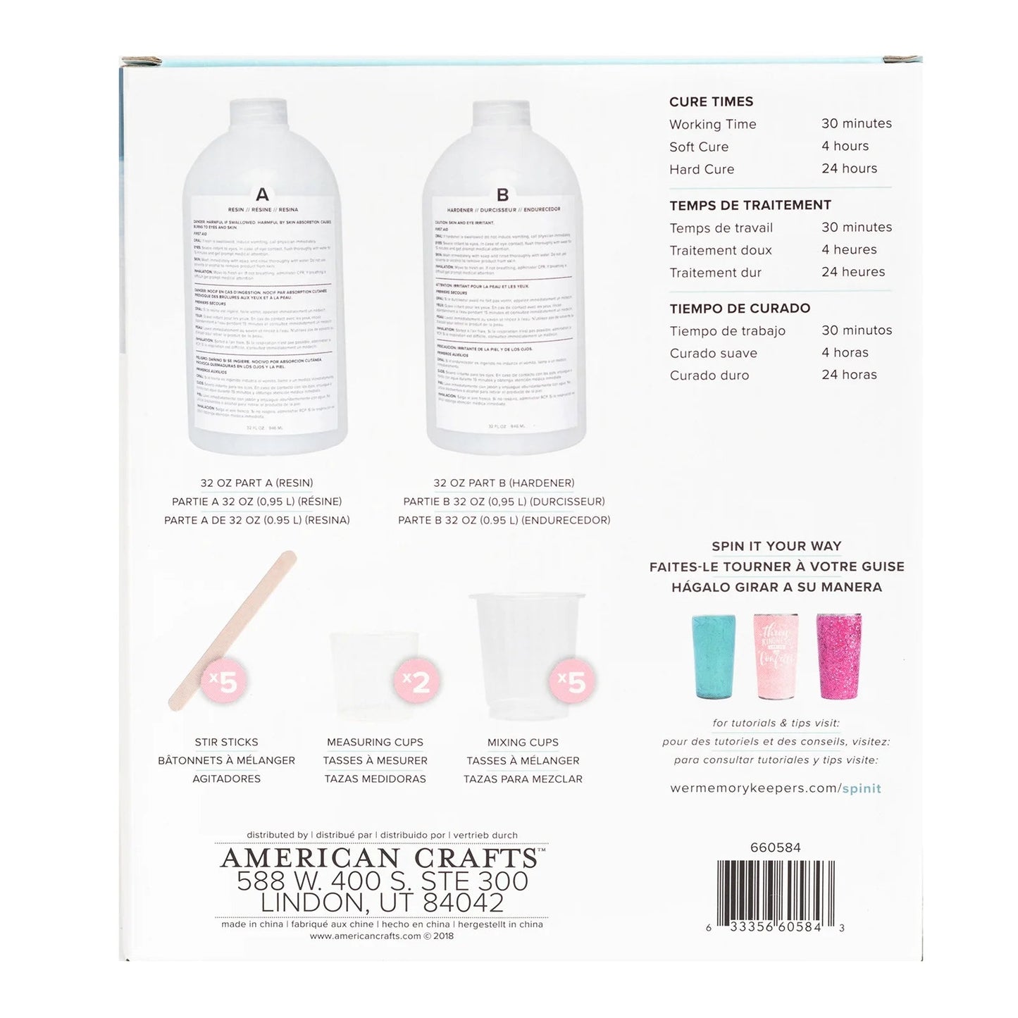 We R Memory Keepers Spin It Epoxy Kit