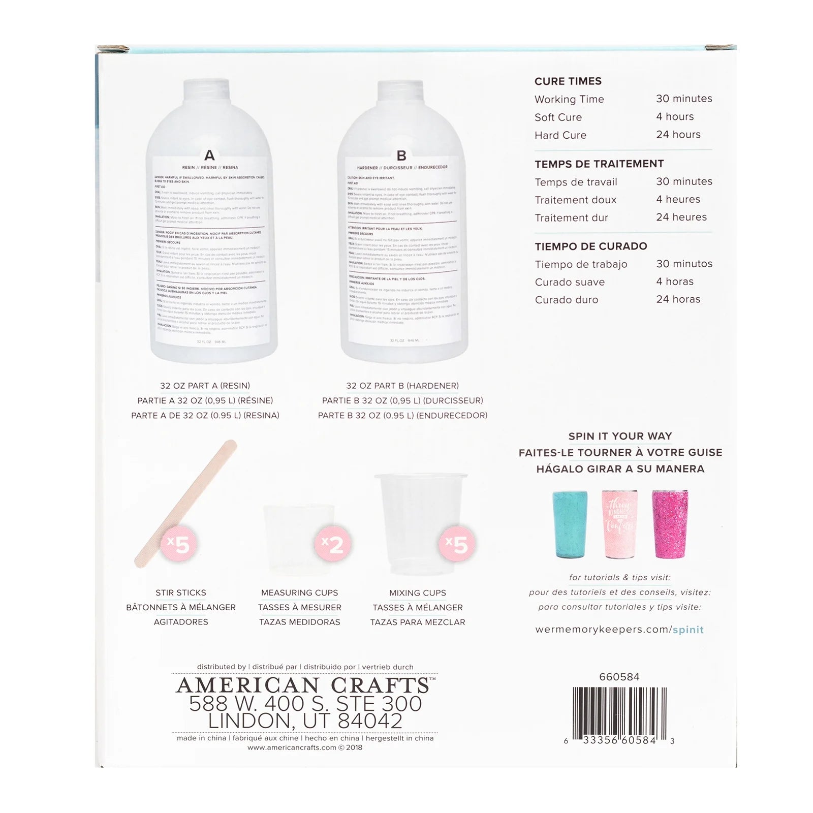 We R Memory Keepers Spin It Epoxy Kit