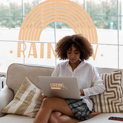 001 Vinyl Glossy Adhesive Vinyl for Craft Decal Projects 1Ft X 5Ft, Glossy Apricot