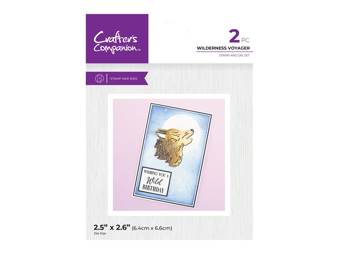 Crafter’S Companion Stamp & Die - Wilderness Voyager
