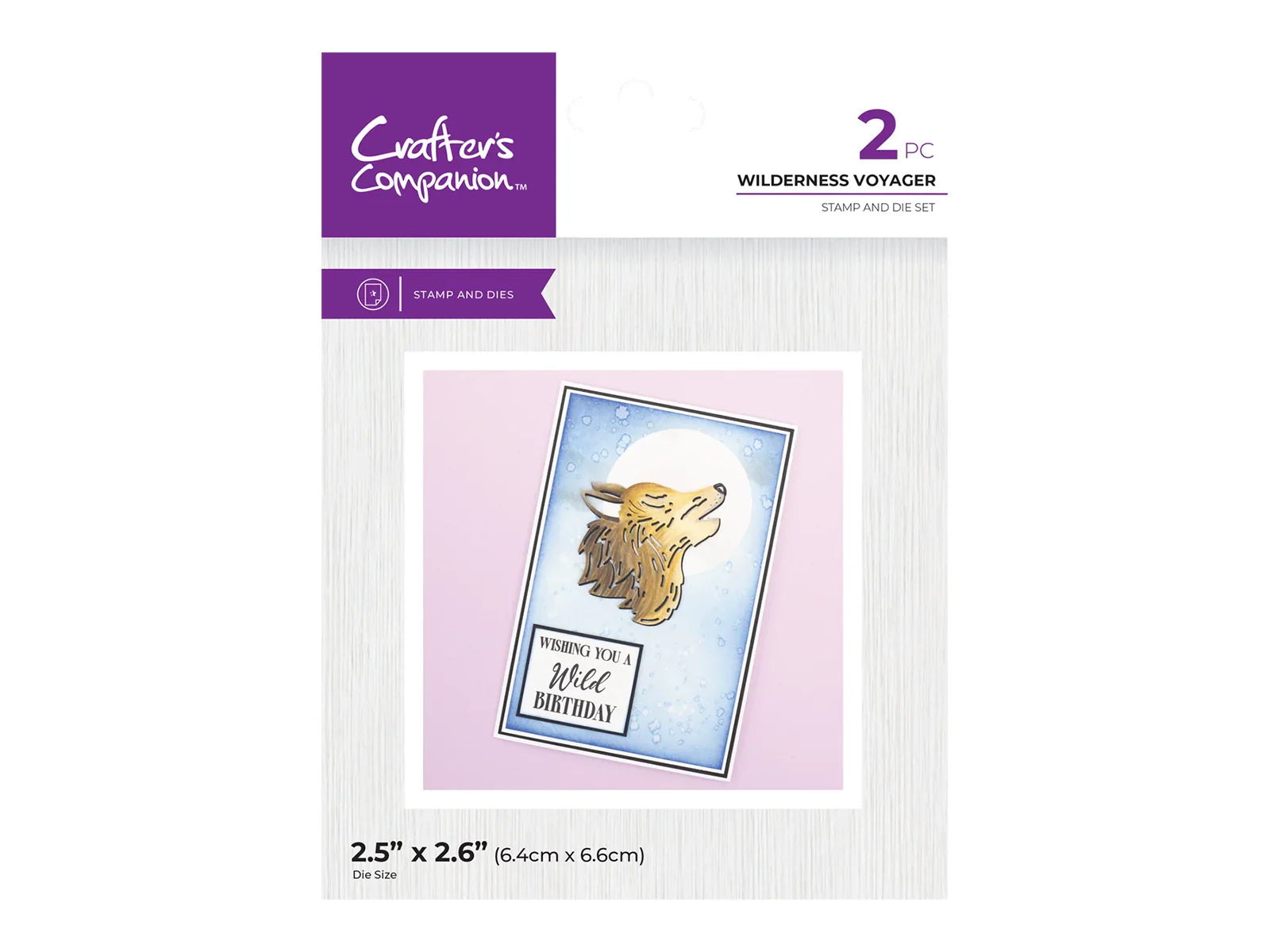 Crafter’S Companion Stamp & Die - Wilderness Voyager