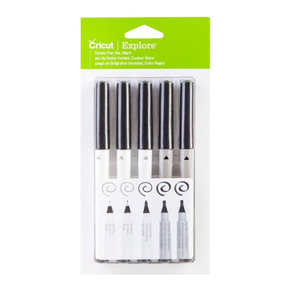 ® Variety Pen & Marker Set, Black (5 Ct)