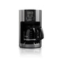 12-Cup Programmable Coffeemaker, Rapid Brew, Brushed Metallic