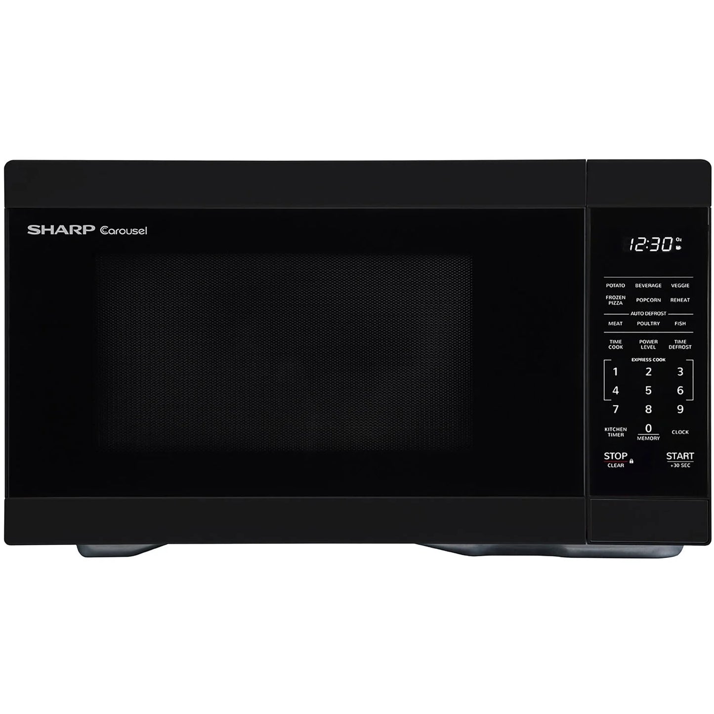 1.1-Cu. Ft. Countertop Microwave Oven in Black