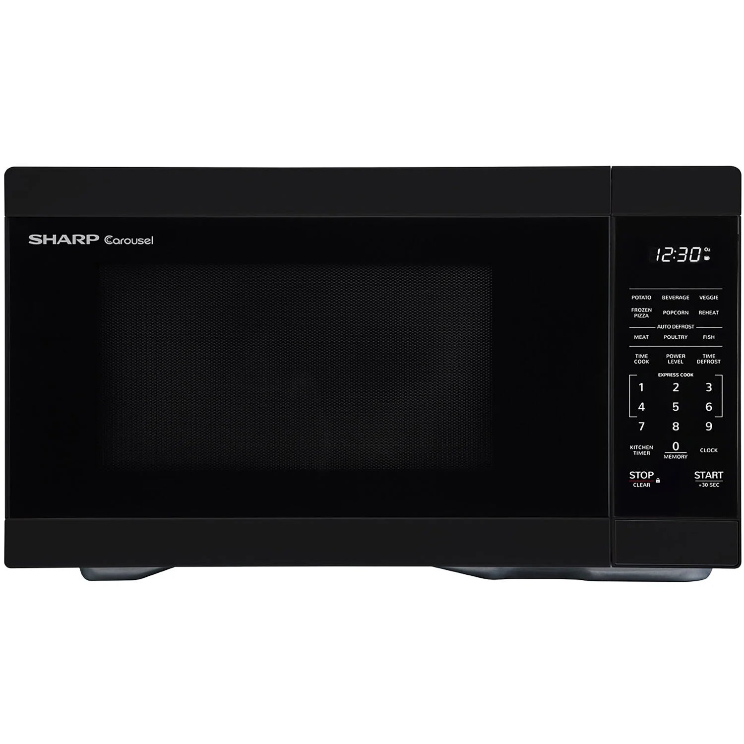1.1-Cu. Ft. Countertop Microwave Oven in Black