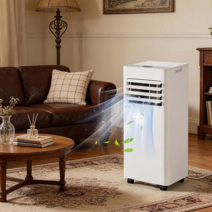 10000 BTU Smart Portable Air Conditioner, 3-In-1 Standing Cooling Unit with App/Remote Control, Cooling, Dehumidifier & Fan Functions, 55Db Quiet Operation for Bedroom & Indoor Rooms
