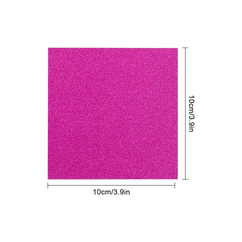 Paper Cardstock Glitter Sparkle Shimmer Origami Metallic Single Sided Folding Silver White Recollections Gift Wrapping