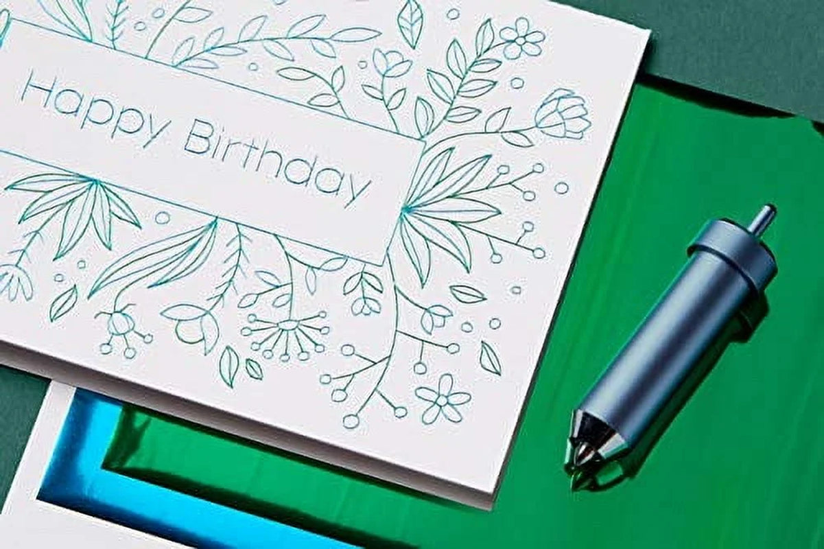 Cricut Foil Transfer Kit, 3 Tips-Fine, Medium & Bold, Explore Maker Machines