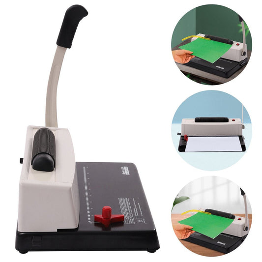 46 Holes Paper Punching Binding Machine C348 Manual Paper Punch Coil Wire Binder