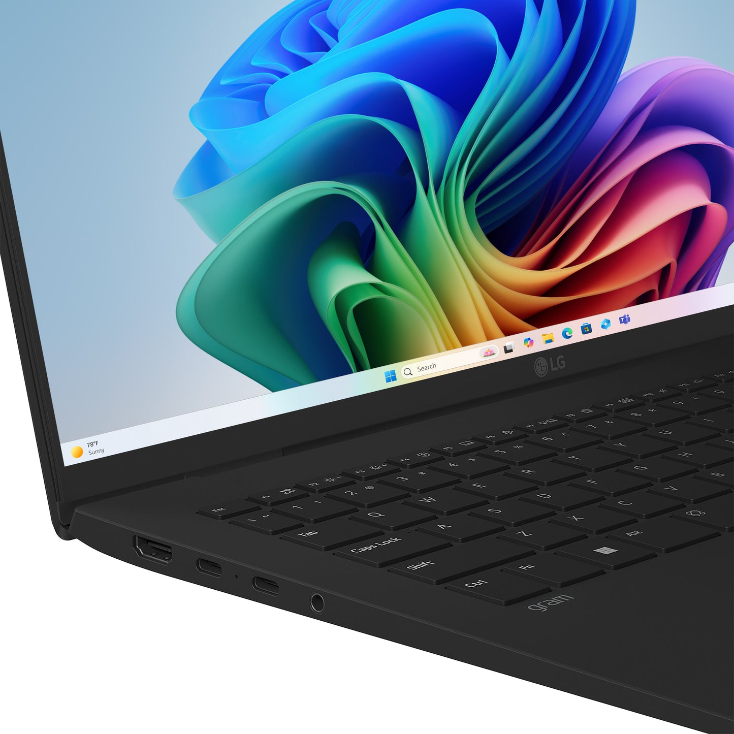 LG Gram 17" Copilot+ PC, Thin and Lightweight Laptop, Windows 11 Home, Intel Evo Edition - Intel Core Ultra 7, 32GB RAM, 2TB SSD, Black