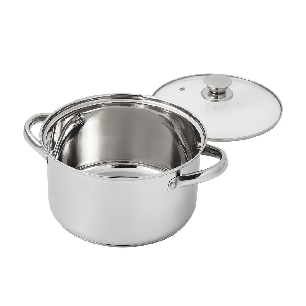 Stainless Steel 10-Piece Cookware Set