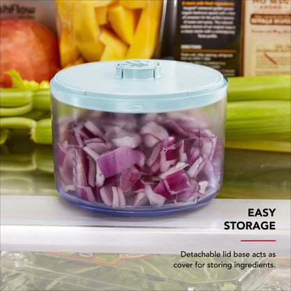 Manual Pull Food Chopper and Processor, Mineral Water