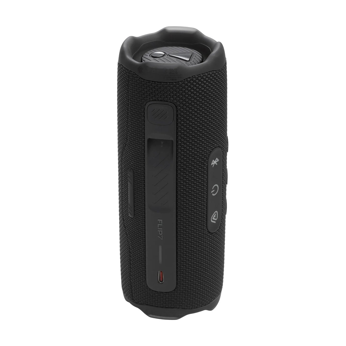 Flip 7 - Portable Waterproof and Drop-Proof Speaker, Bold  Pro Sound with AI Sound Boost, 16Hrs of Playtime, and Pushlock System with Interchangeable Accessories (Black)