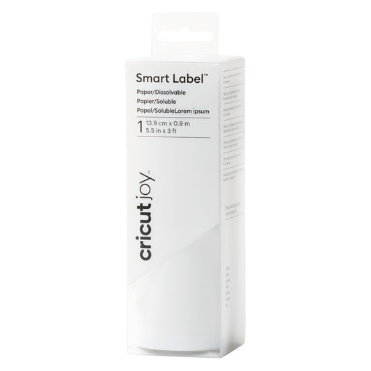 Joy Smart Label Paper – Dissolvable White, 5.5" X 36"