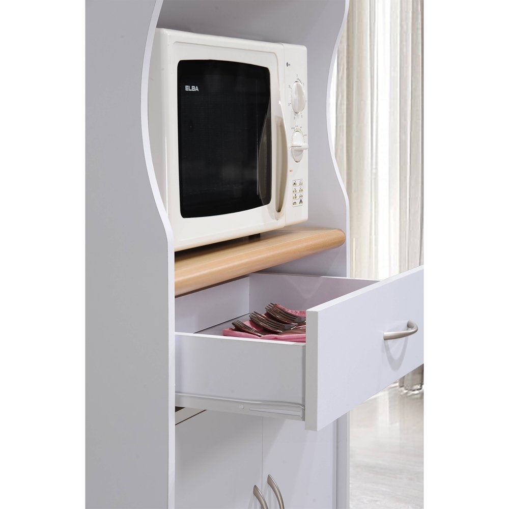 Modern Indoor Furniture Microwave Kitchen Cart