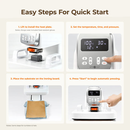 【Pre-Order】 HTVRONT A100 Auto Multi Heat Press