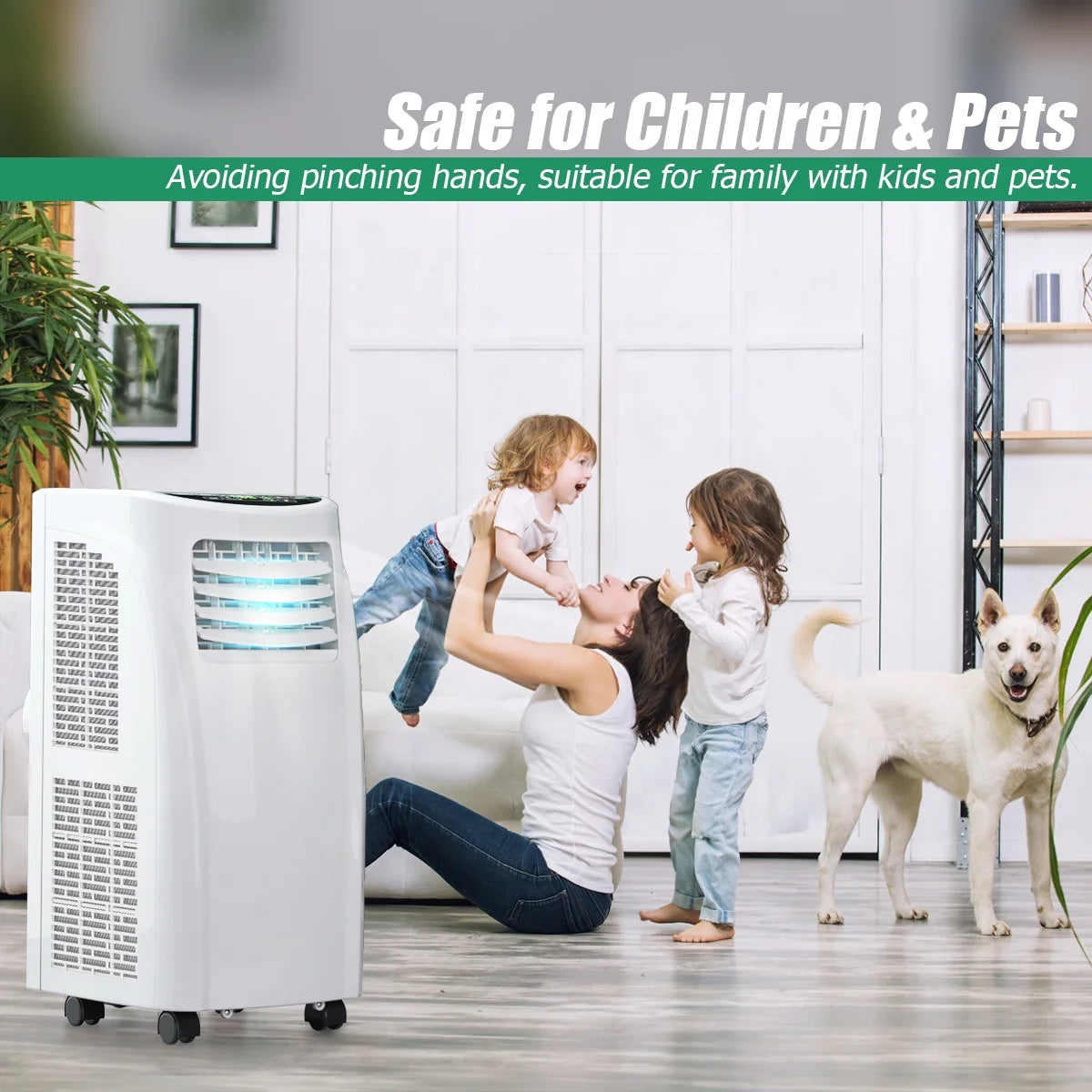 Portable Air Conditioner 5500 BTU (8000BTU ASHRAE) Dehumidifier
