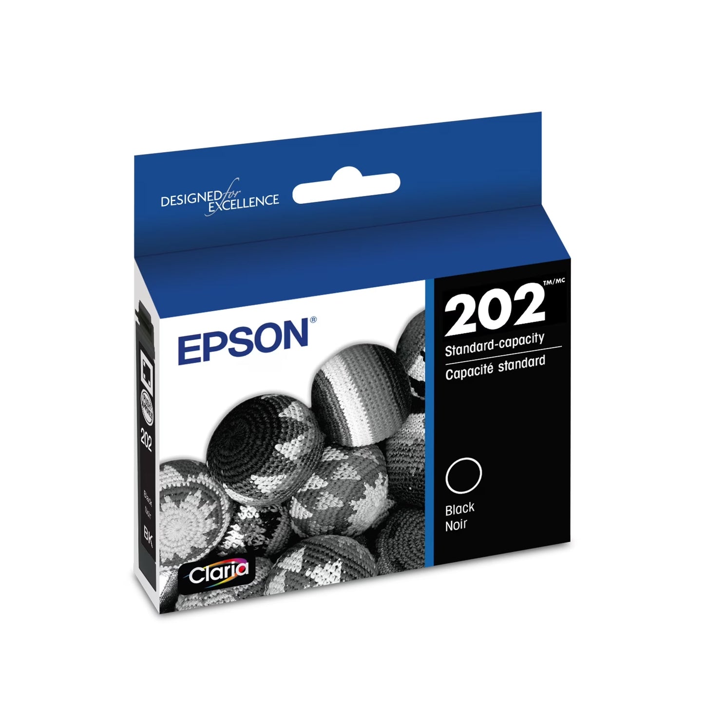 202 Standard-Capacity Black Ink Cartridge for XP-5100 and WF-2860