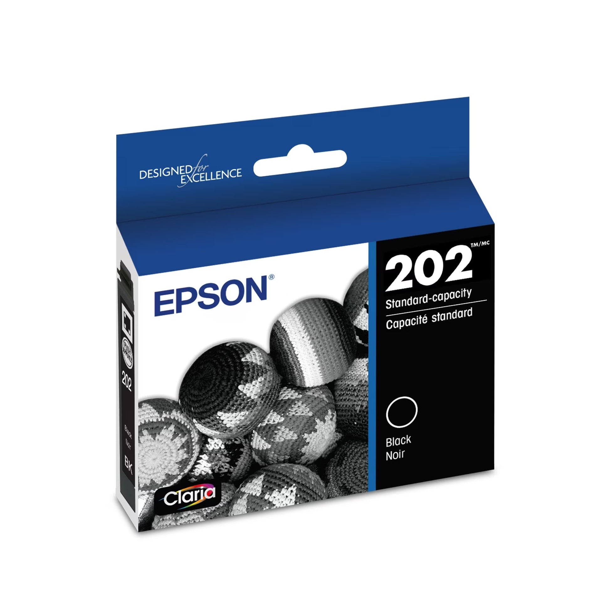 202 Standard-Capacity Black Ink Cartridge for XP-5100 and WF-2860