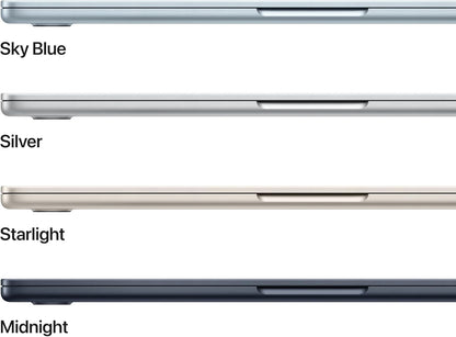 Apple 2026 Macbook Air 13-Inch Laptop with M5 Chip: Built for AI, 13.6-Inch Liquid Retina Display, 16GB Unified Memory, 512GB SSD, 12MP Center Stage Camera, Touch ID, Wi-Fi 7; Sky Blue