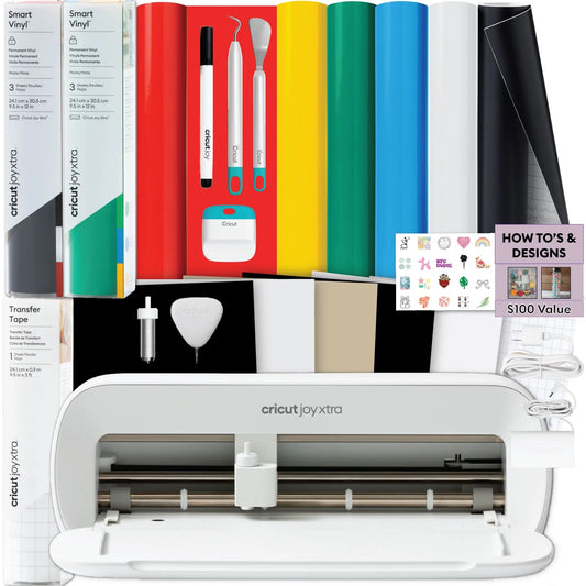 Cricut Joy Xtra Vinyl Starter Bundle for Beginners