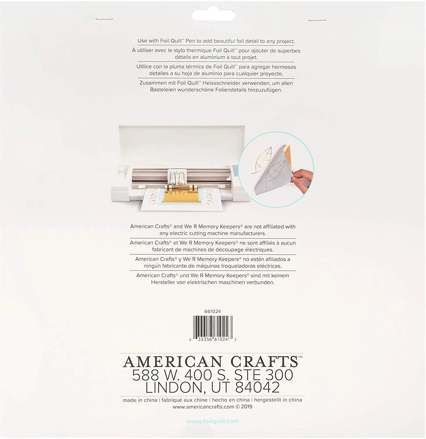 Foil Quill 12"X12" Foil Sheets 15/Pkg-Gold Finch