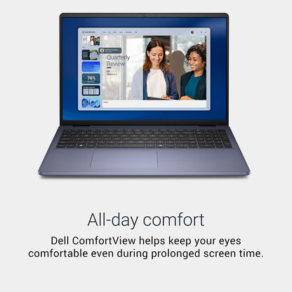 Dell 16 Laptop Dc16256-16-Inch FHD+ 300Nits Display, AMD Ryzen 7 250, AMD Radeon Graphics, 16GB Memory, 1TB SSD, Backlit Keyboard, 1 Year Dell Care plus Service and Accidental Damage-Windows 11 Home