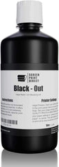 ® UV Blocking Ink Refill (1 LTR) - Black Out Universal Inkjet Refill for Film Positives, High Opacity Ink for Waterproof Inkjet Film - Black Dye Ink Screen Printing Supplies