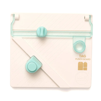 Tag Punch Board 1-3.5 Inch Tags Paper Hole Punches