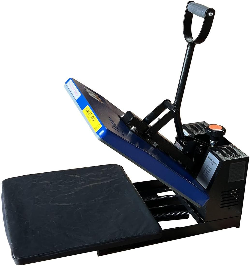 Heat Press 15X15 Sublimation T-Shirt Heat Press New Model Lower Platen Slide Out 5.5 Inches Fs15X15 GBP