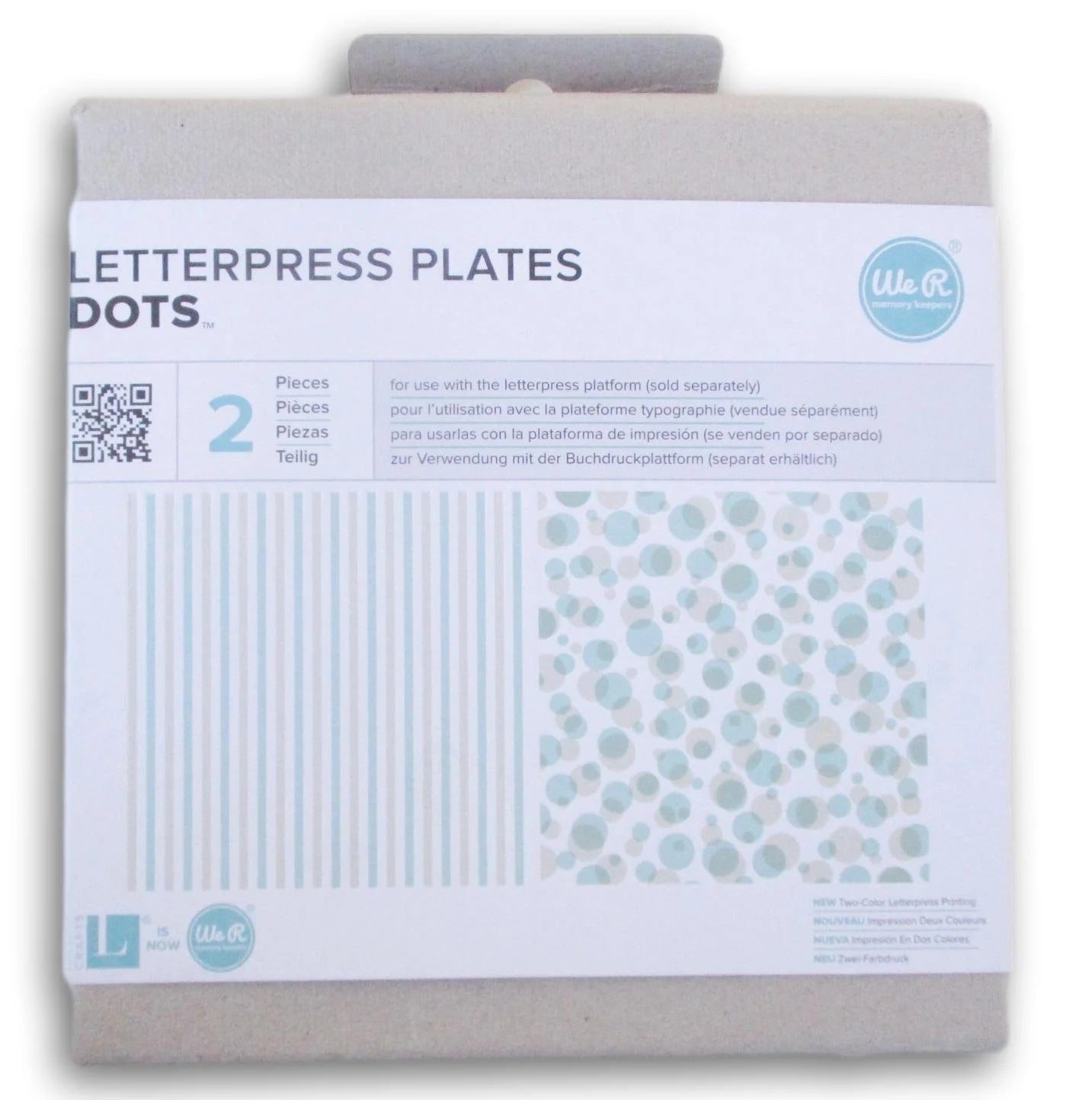 Printing Plate Letter Press Dots