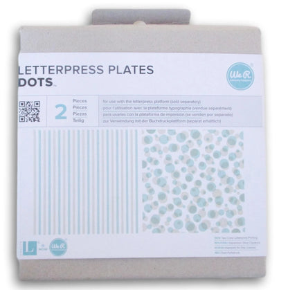 Printing Plate Letter Press Dots