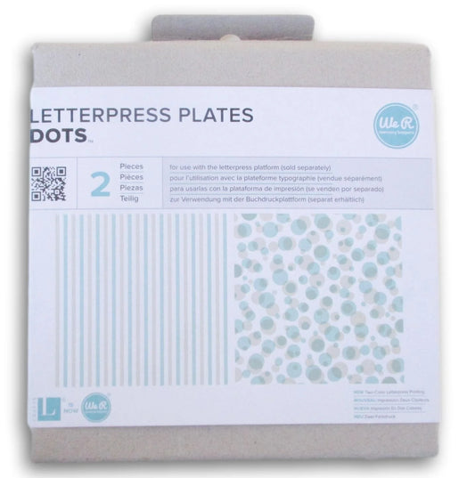 Printing Plate Letter Press Dots