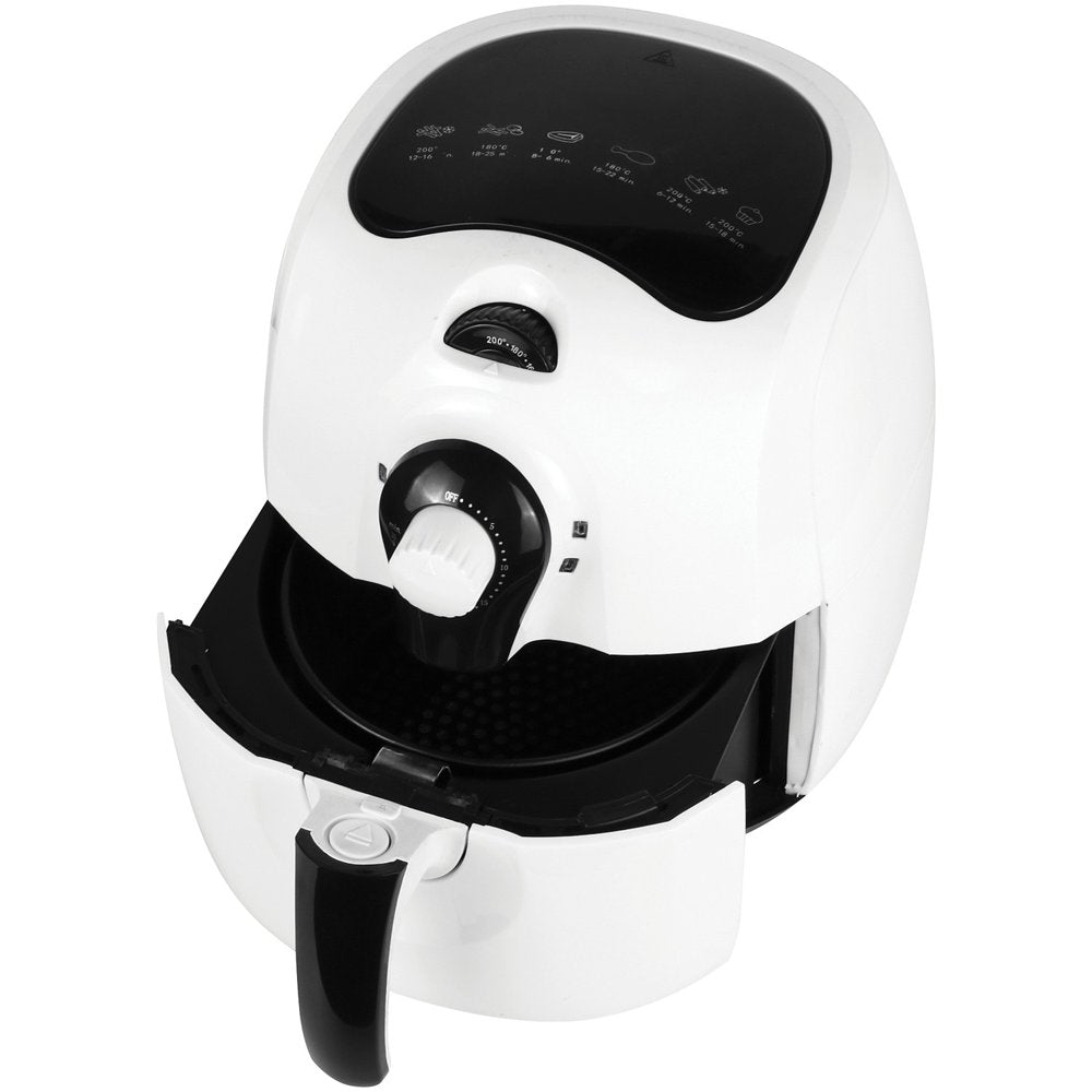 3.7-Quart Electric Air Fryer - White