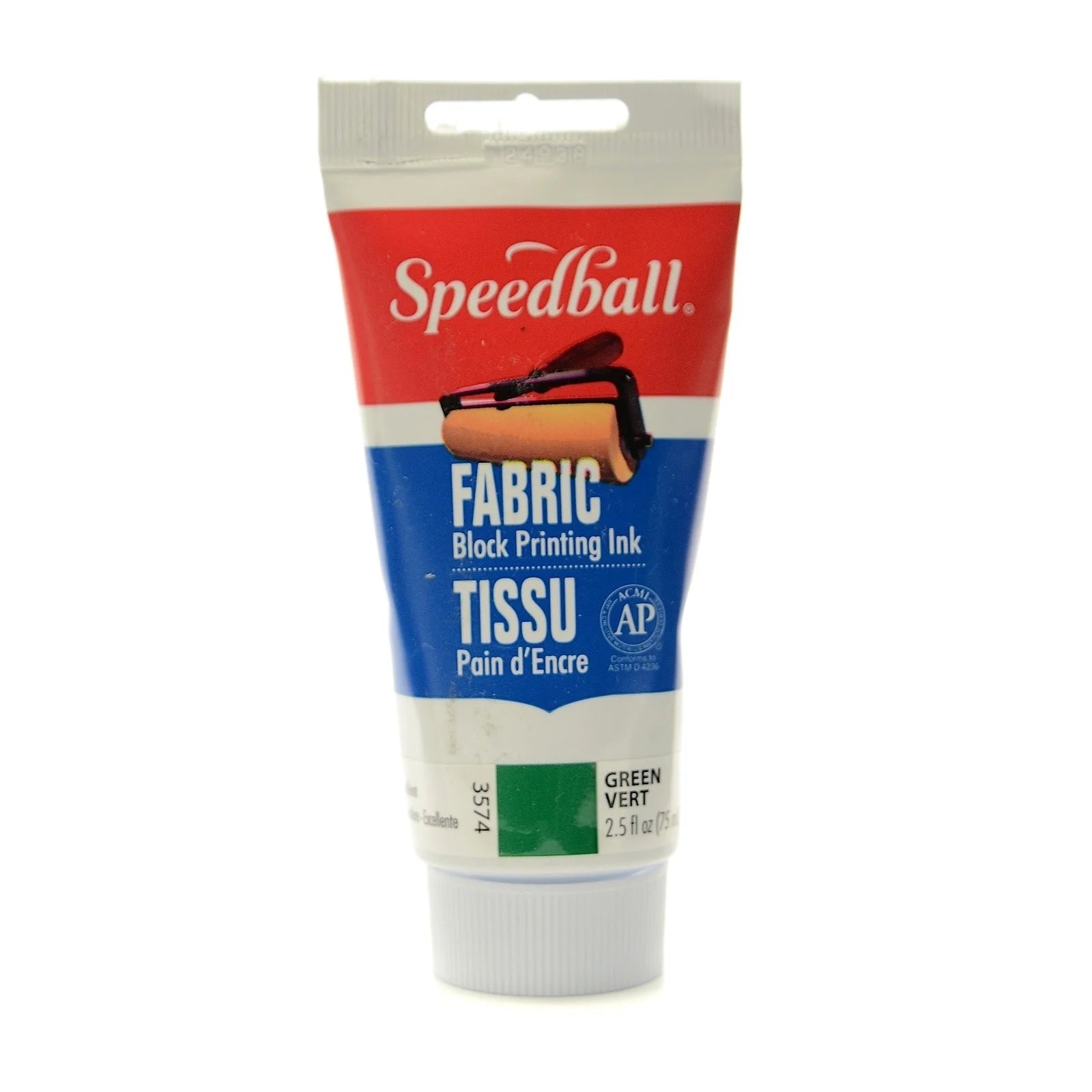 Block Printing Fabric Ink 2.5 Oz. Black [Pack of 2] (01364-PK2)